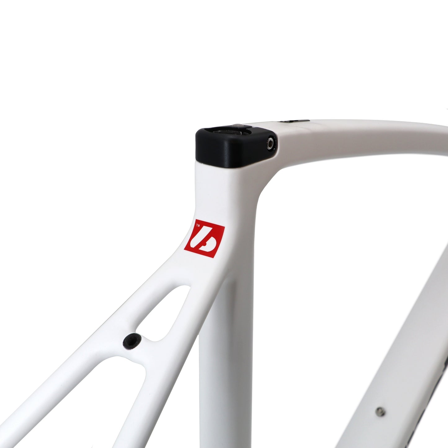 BRC-01 Cuadro de bicicleta de carbono, Blanco, Negro