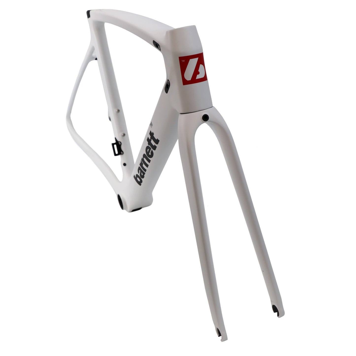 BRC-01 Cuadro de bicicleta de carbono, Blanco, Negro