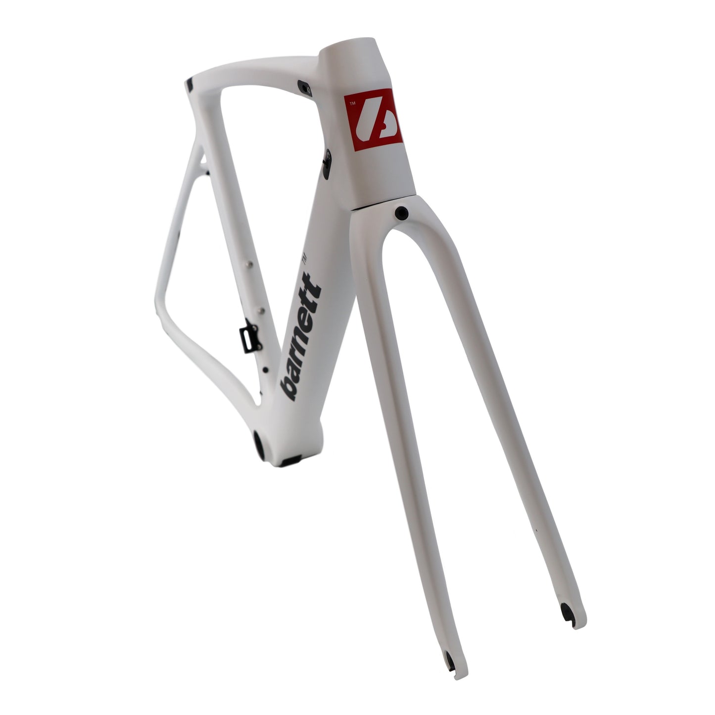 BRC-01 Cuadro de bicicleta de carbono, Blanco, Negro