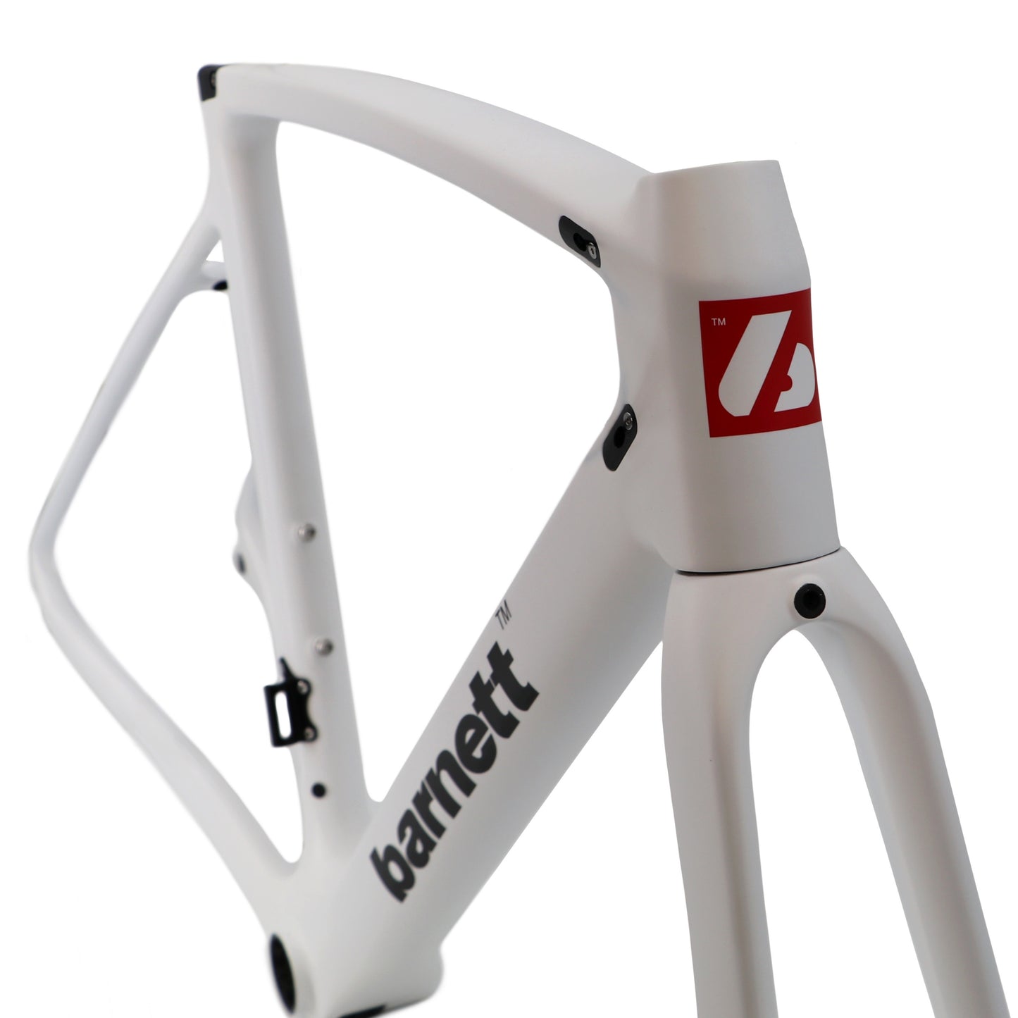 BRC-01 Cuadro de bicicleta de carbono, Blanco, Negro