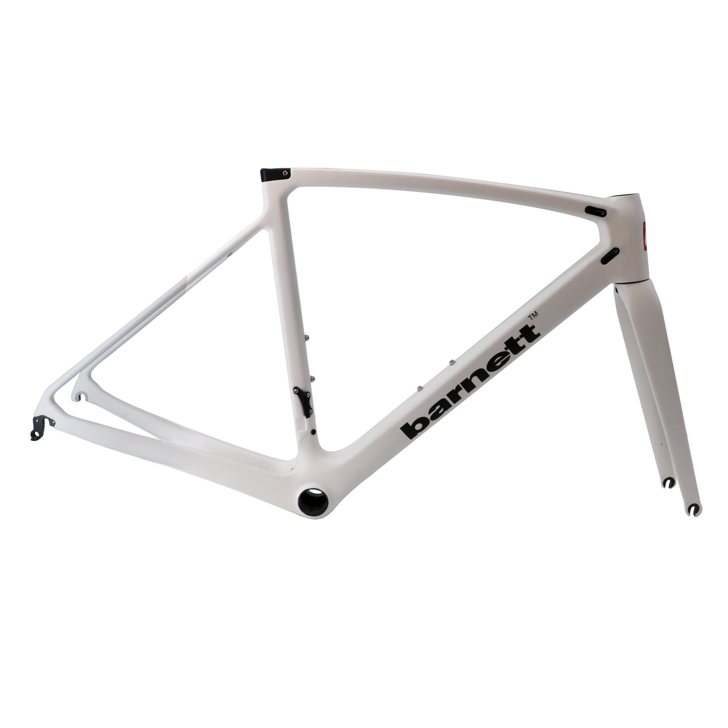 BRC-01 Cuadro de bicicleta de carbono, Blanco, Negro