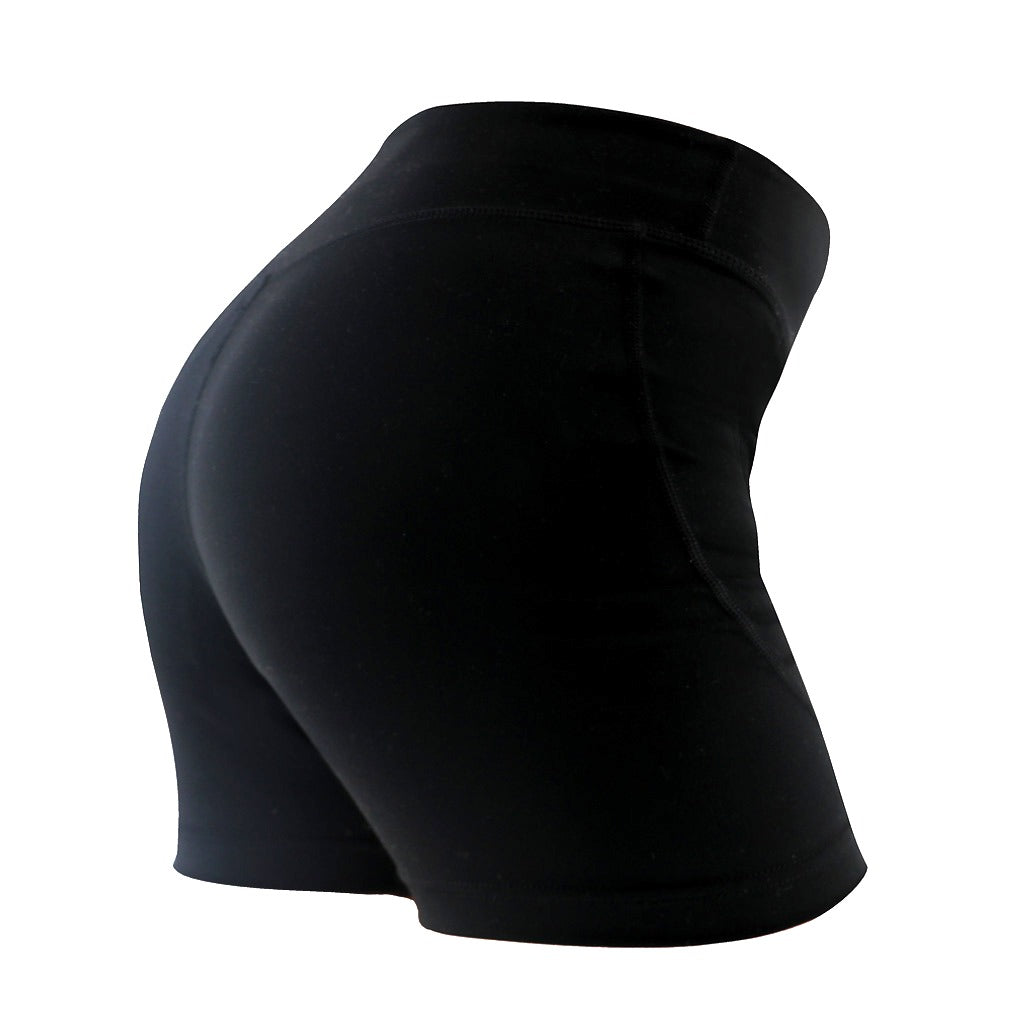AS-001 Pantalón Corto de Running y Fitness Negro