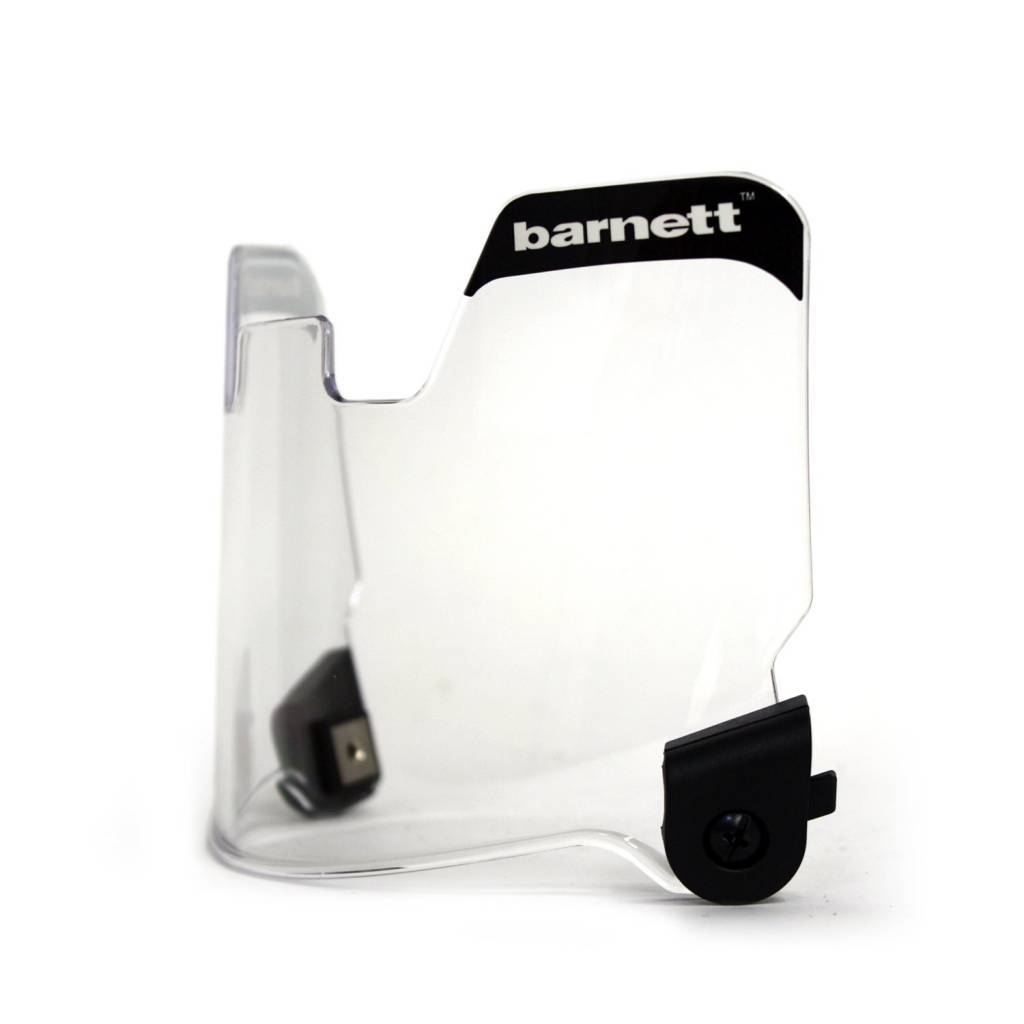 Paquete de 2 Barnett Football Eyeshields/Protección Ocular (Transparente + Oro)