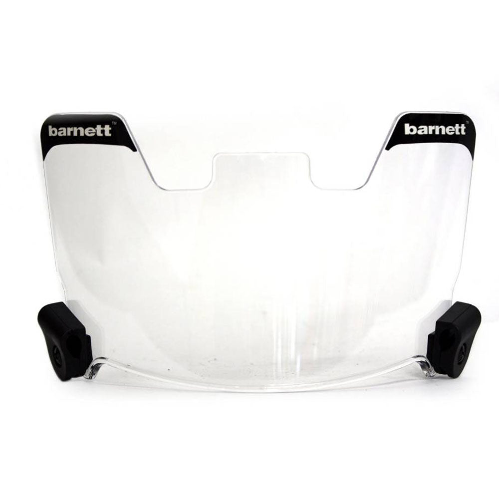 Paquete de 2 Barnett Football Eyeshields/Protección Ocular (Transparente + Oro)