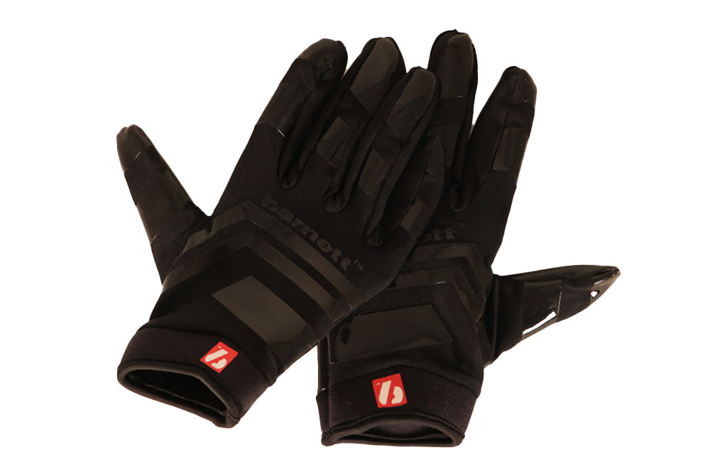 FRG-03 Junior Guantes de fútbol para receptor, Negro