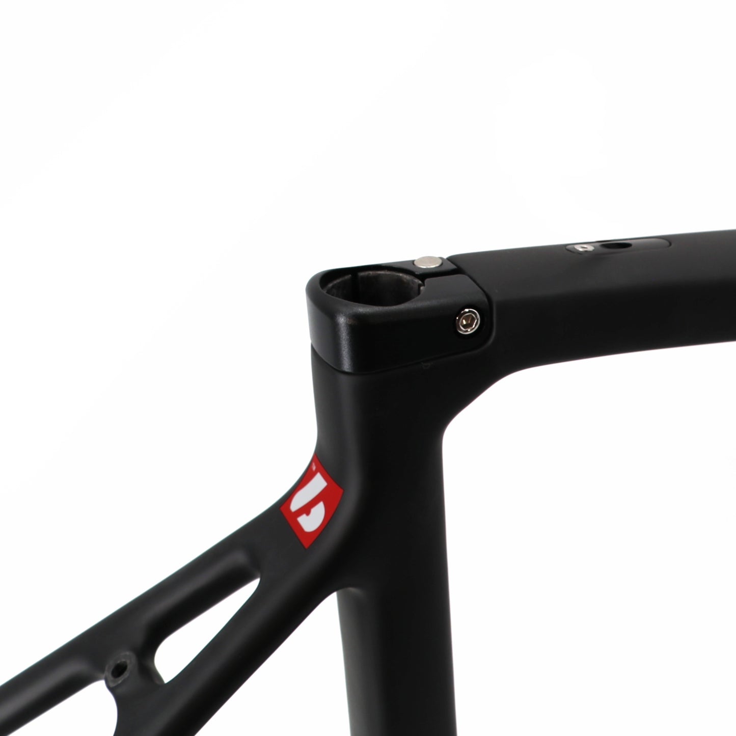 BRC-01 Cuadro de bicicleta de carbono, Blanco, Negro