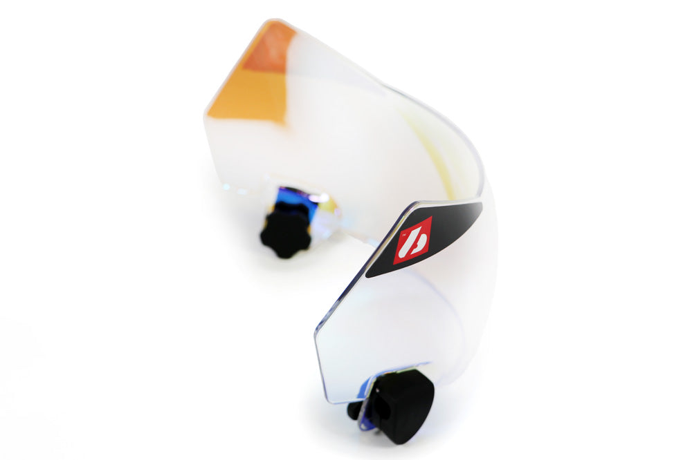 Visera dura REVE ER098 para casco Speed Flex, Azul