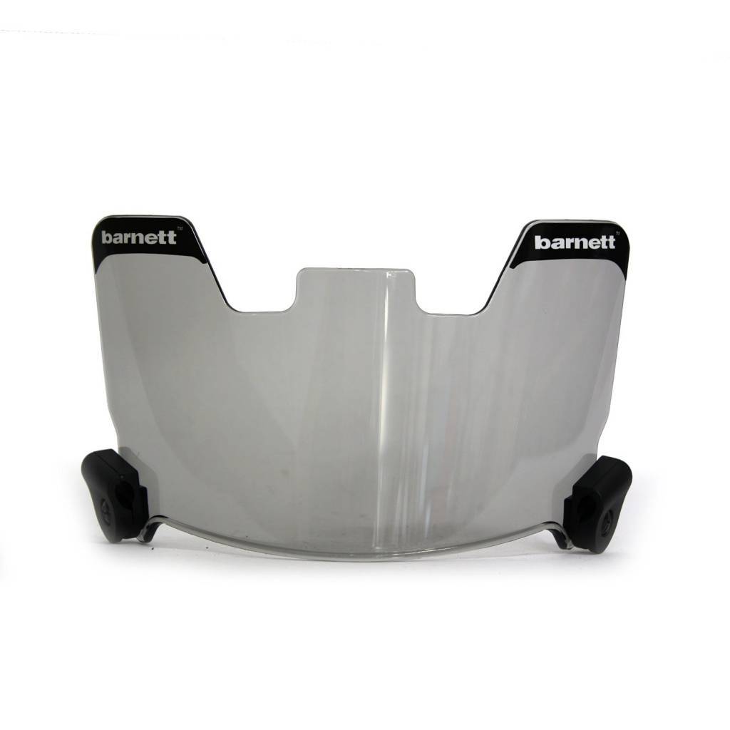 Paquete de 2 Barnett Football Eyeshields/Protección Ocular (Transparente + Smoke)