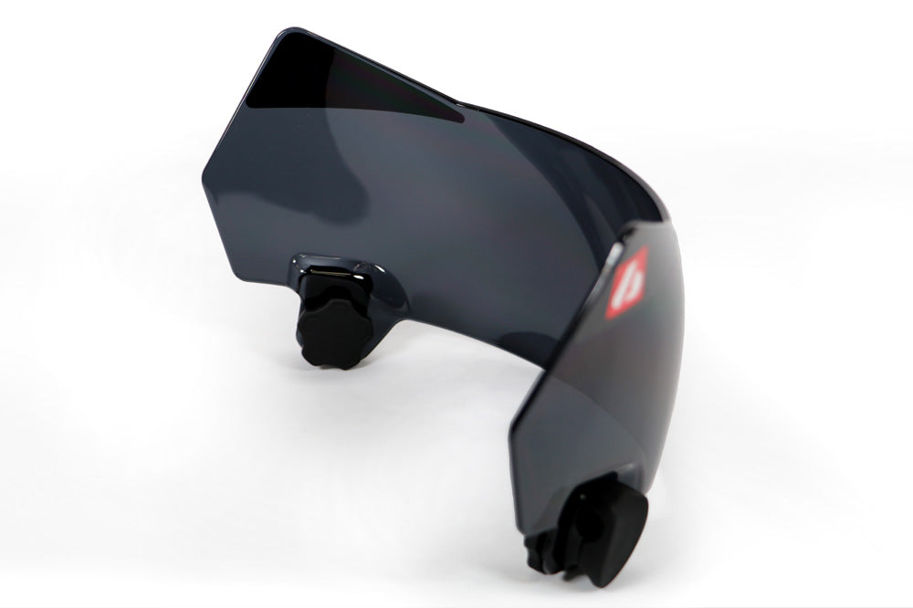 Visera dura REVE ER098 para casco Speed Flex, Negro