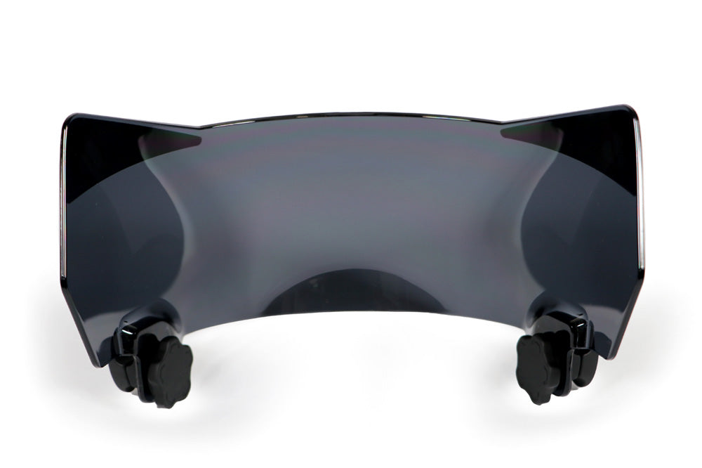 Visera dura REVE ER098 para casco Speed Flex, Negro