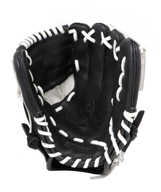 GL-110 Guante de béisbol cuero infield 11.5 (pulgadas) negro