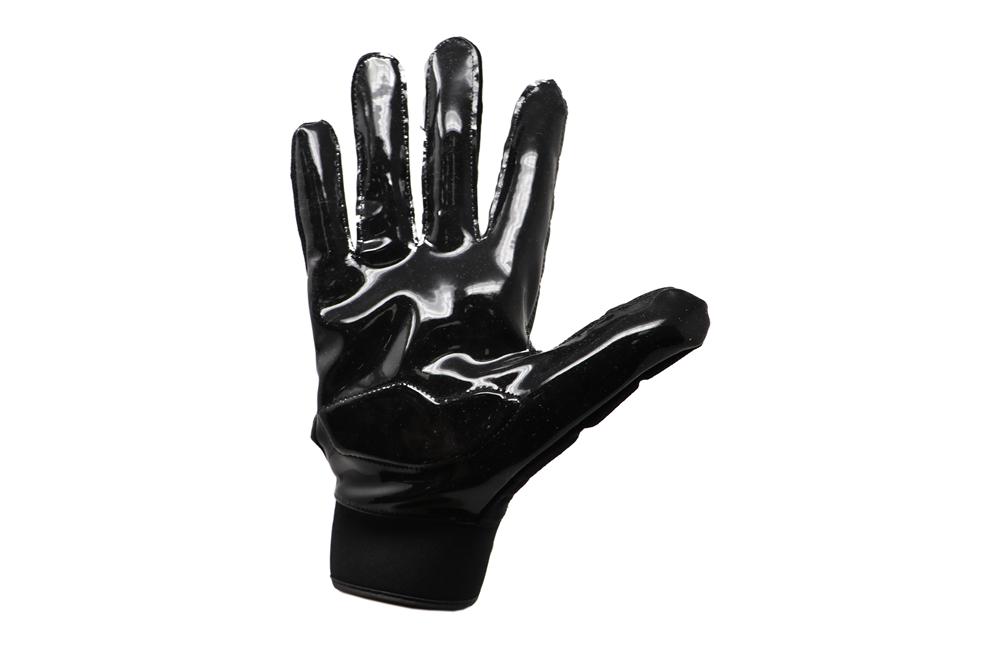 FKG-03 Guantes de fútbol americano de alto nivel, linebacker, LB,RB,TE, Negro