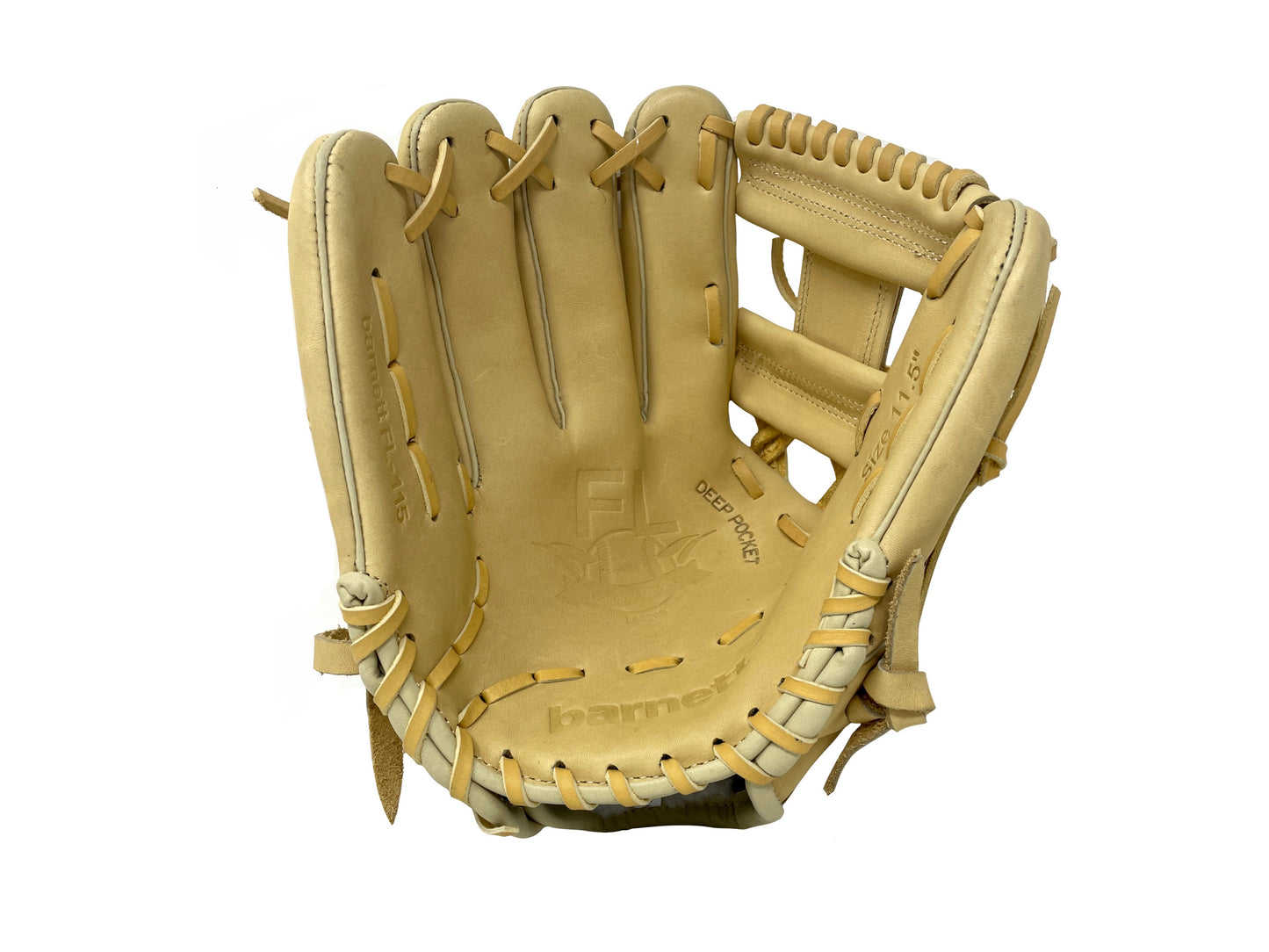 FL-115 Guante de cuero de alta calidad infield/outfield 11", Beige