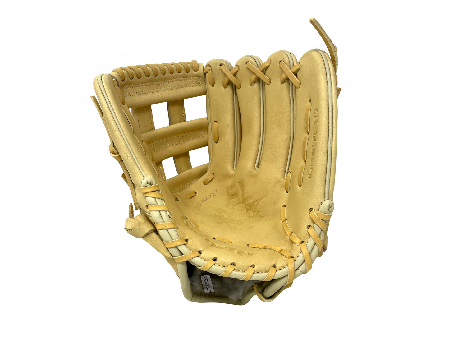 FL-117 Guante de béisbol y softbol de alta calidad infield/fastpitch 11.7", Beige