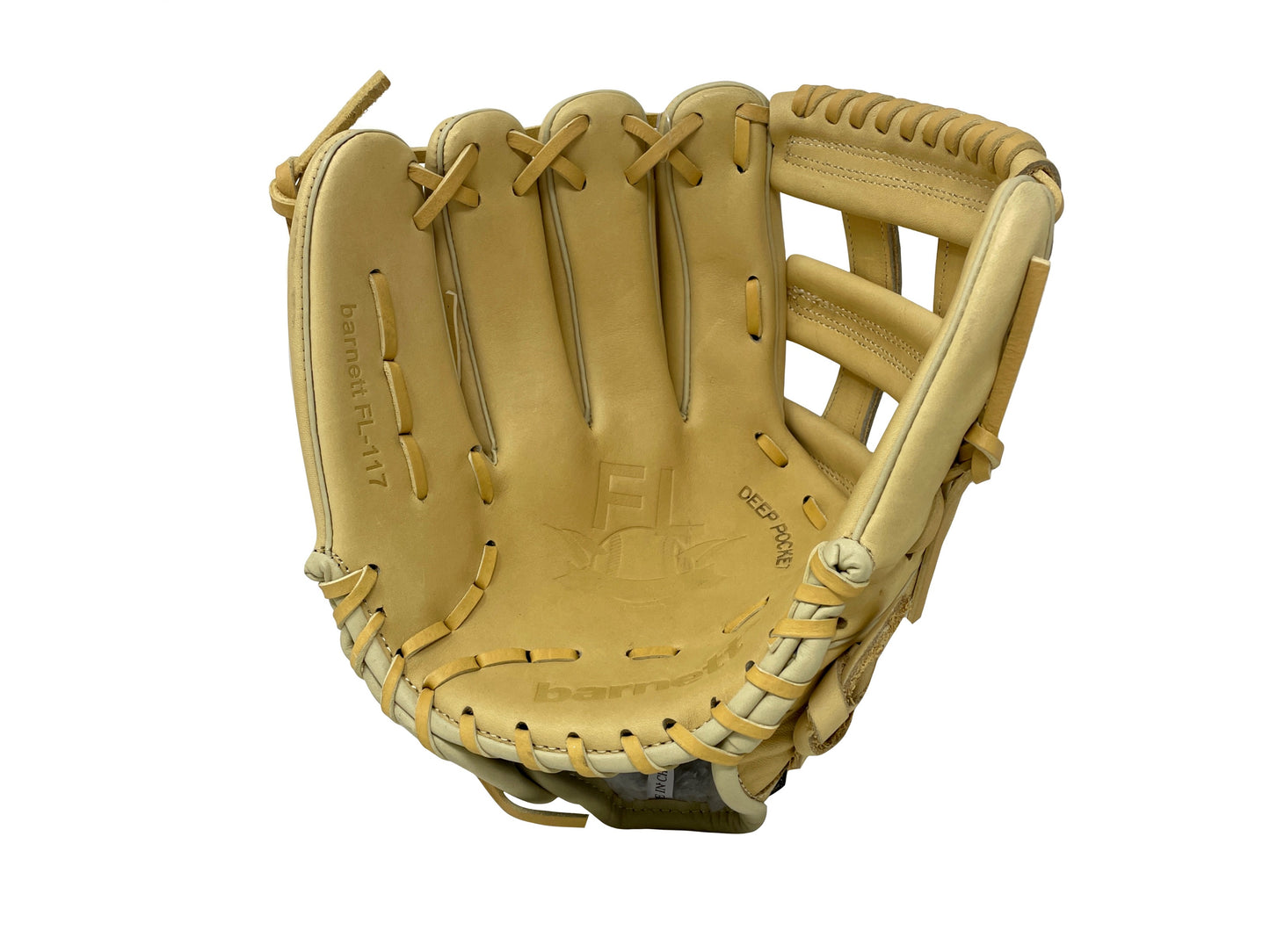 FL-117 Guante de béisbol y softbol de alta calidad infield/fastpitch 11.7", Beige