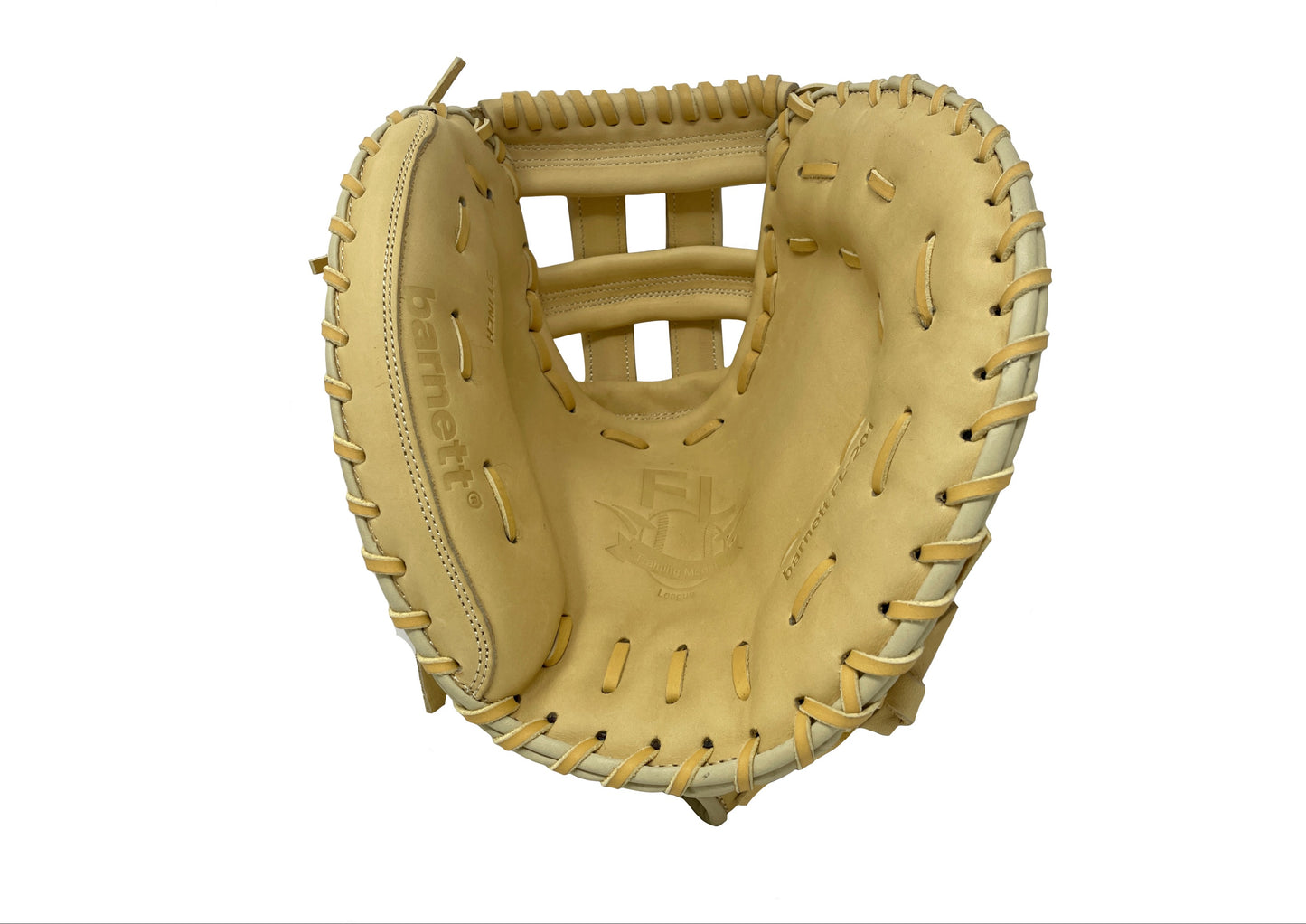 FL-201 Guante de bésbol cuero de alta calidad catcher, Beige