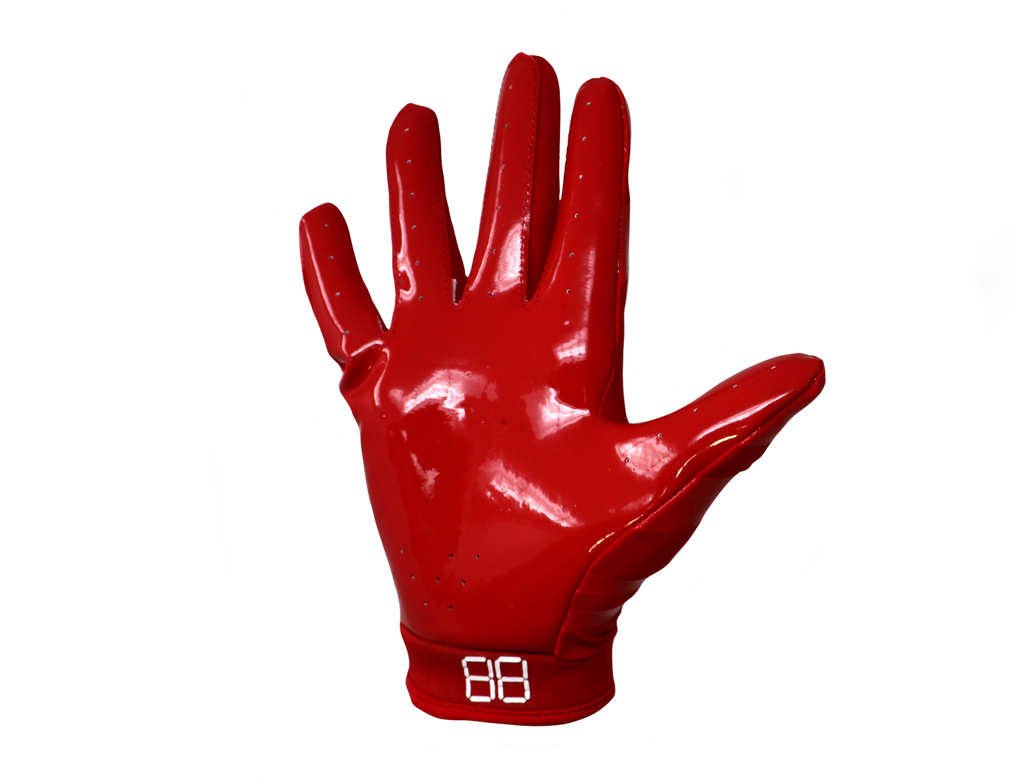 FRG-03 Guantes de fútbol americano, receptor, Rojo