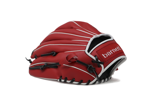 JL-115 - Guanti da baseball, outfiled, poliuretano, tamaño 11.5" Rojo