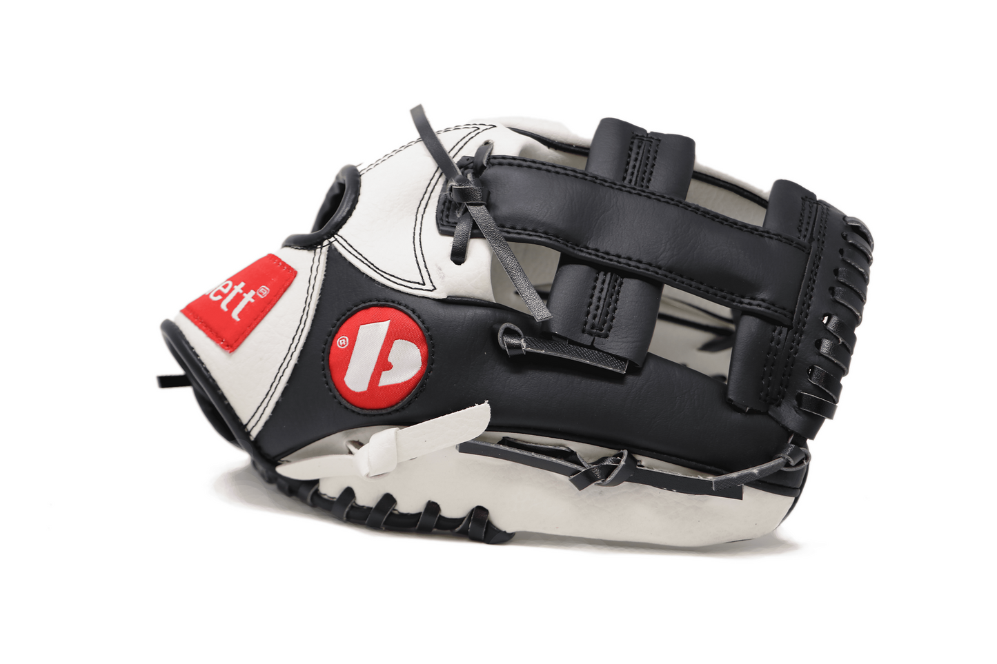 JL-110 - Guanti da baseball, outfiled,poliuretano, tamaño 11" Blanco