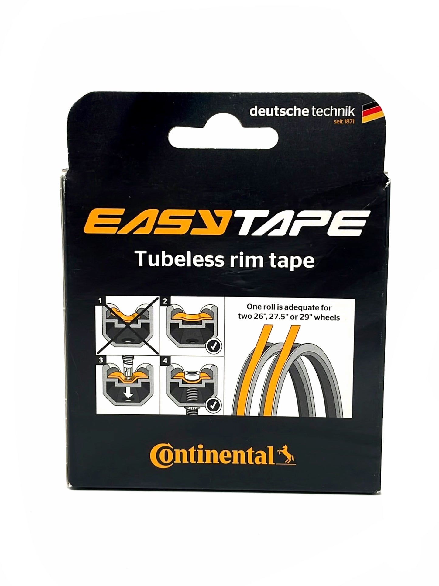 Fondo de llanta Tubeless 25mm/5m