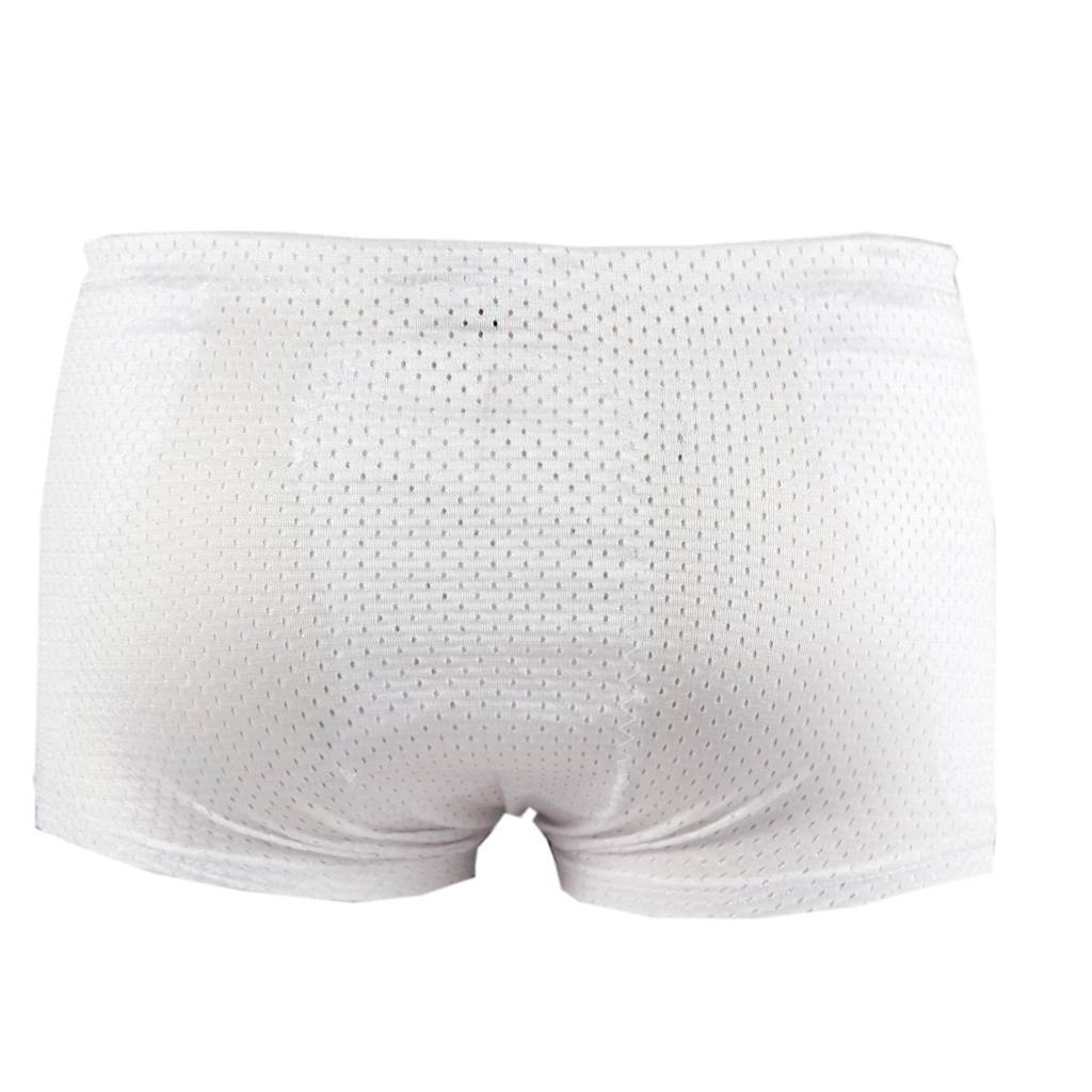 FS-01 Shorts de compresión para fútbol, blanco
