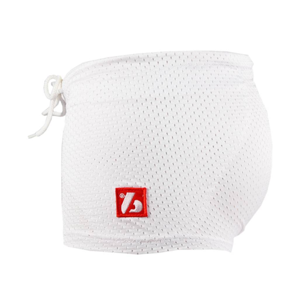 FS-01 Shorts de compresión para fútbol, blanco