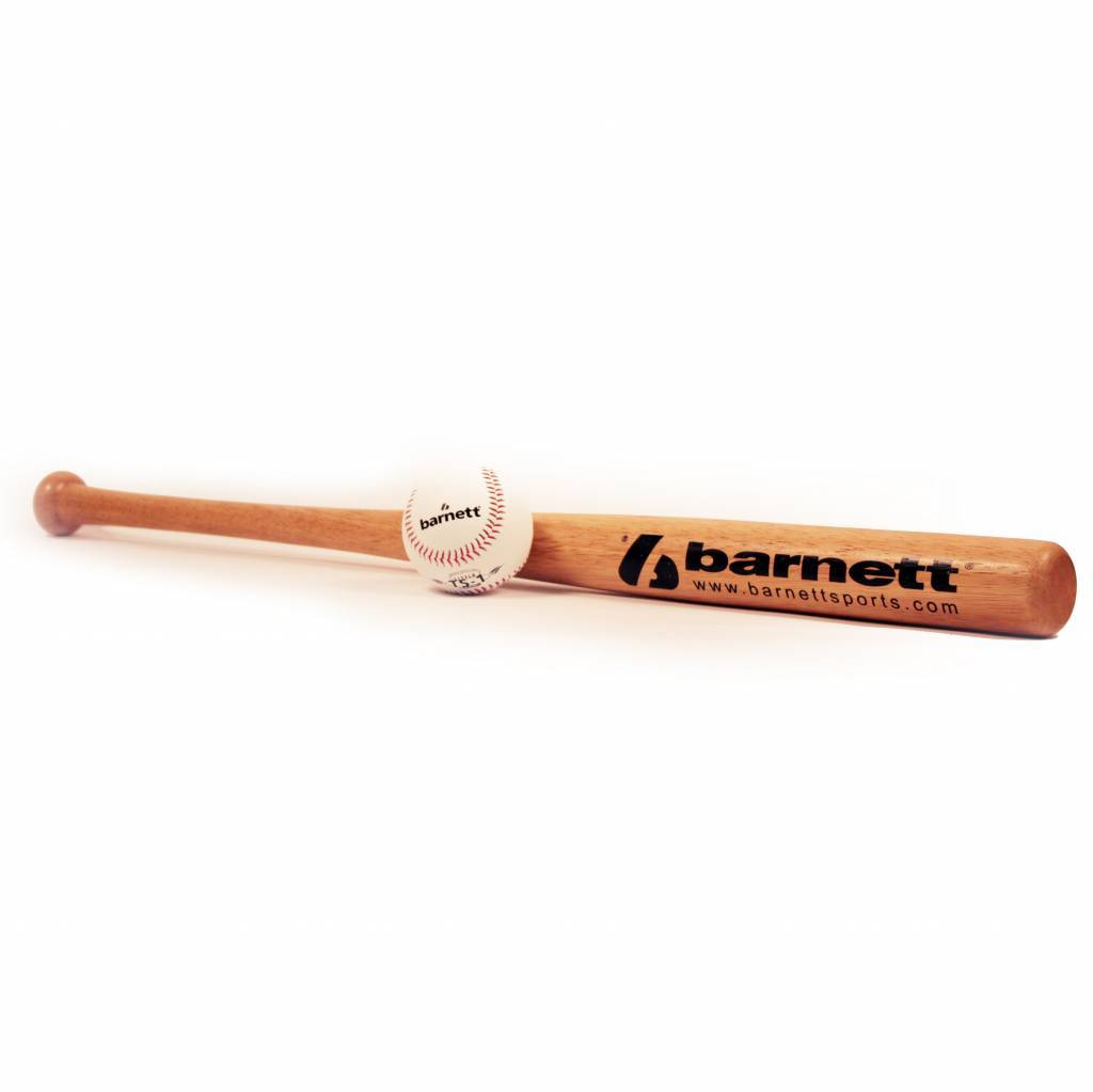 BBWO-1 Kit de béisbol bate-pelota, senior, madera