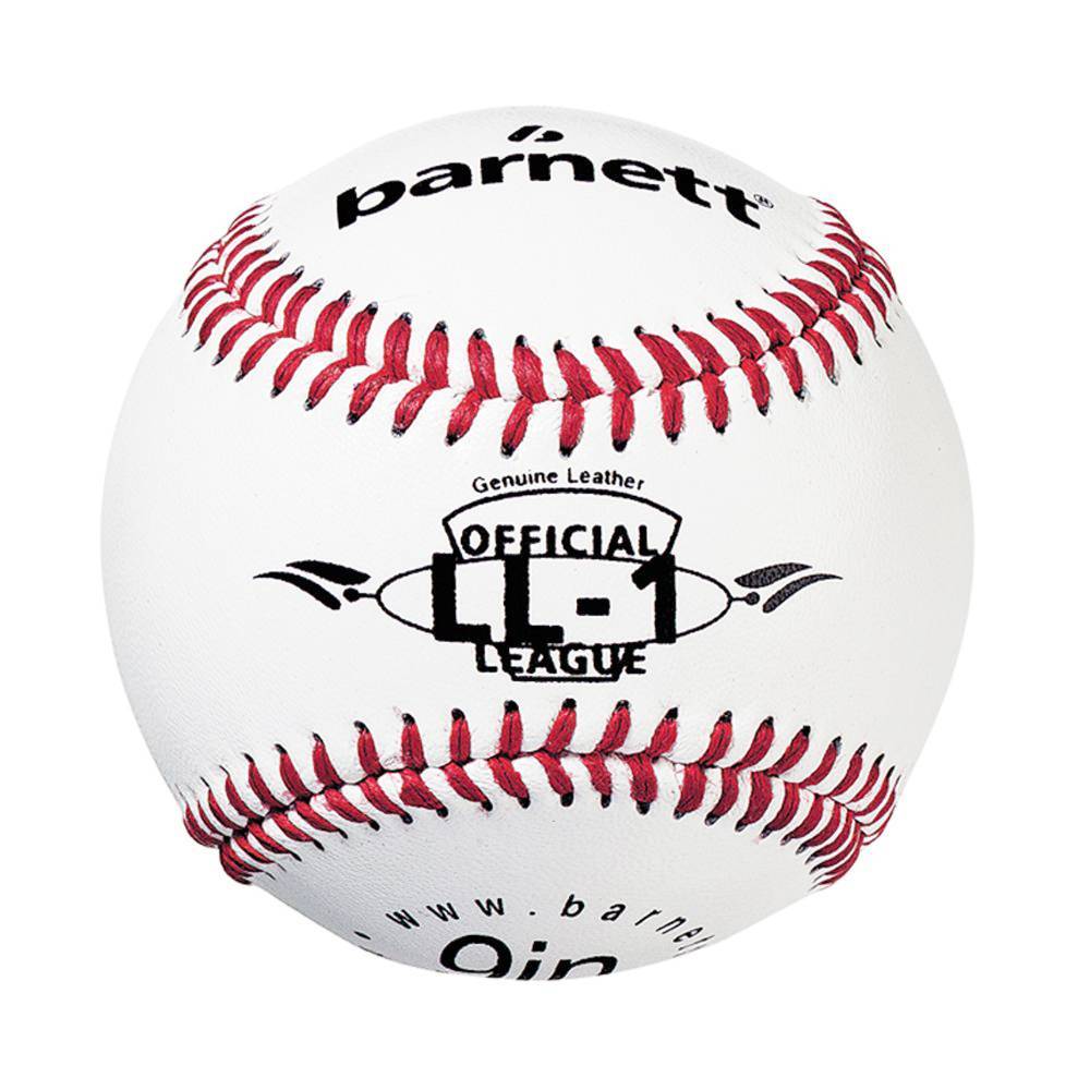 LL-1 Pelota de béisbol, competición/entrenamiento, 9'', blanco, 2 unidades