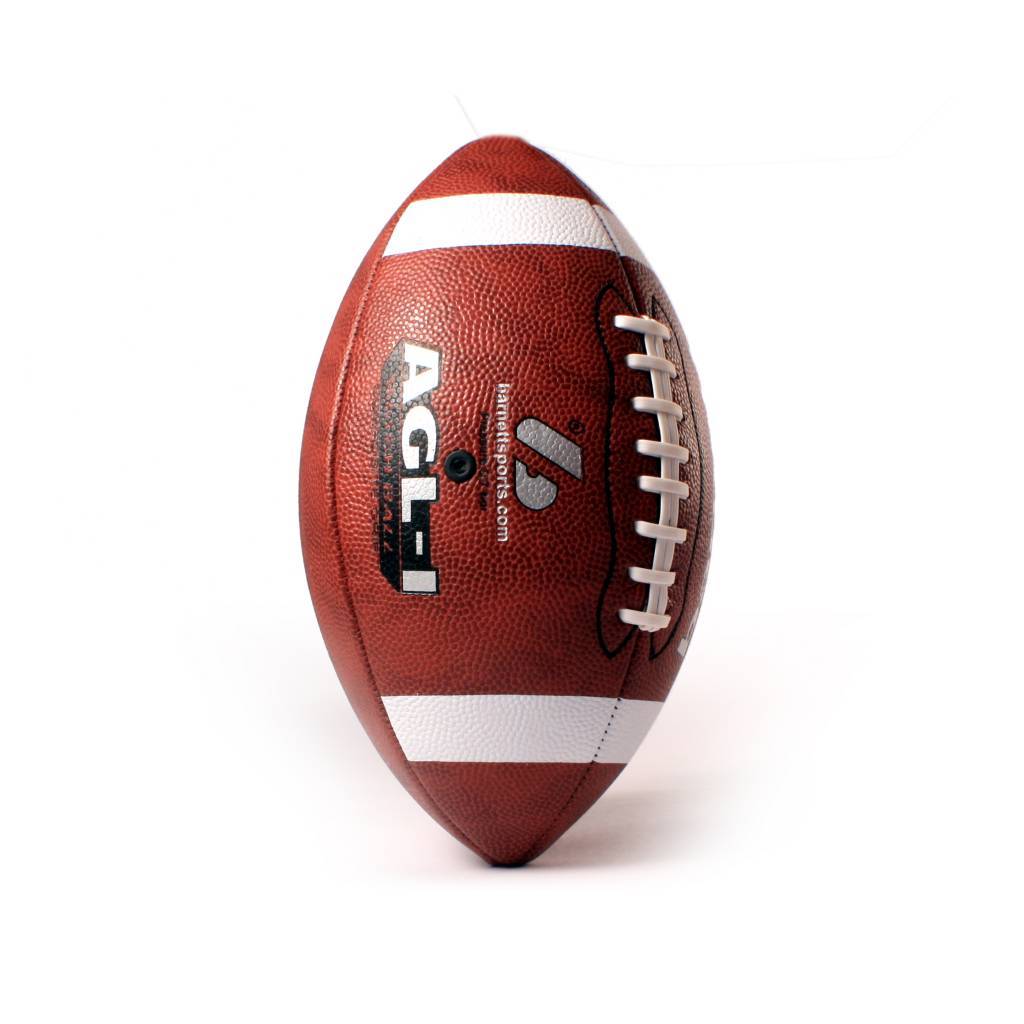 AGL-1 Balón de fútbol americano, poliuretano, marrón