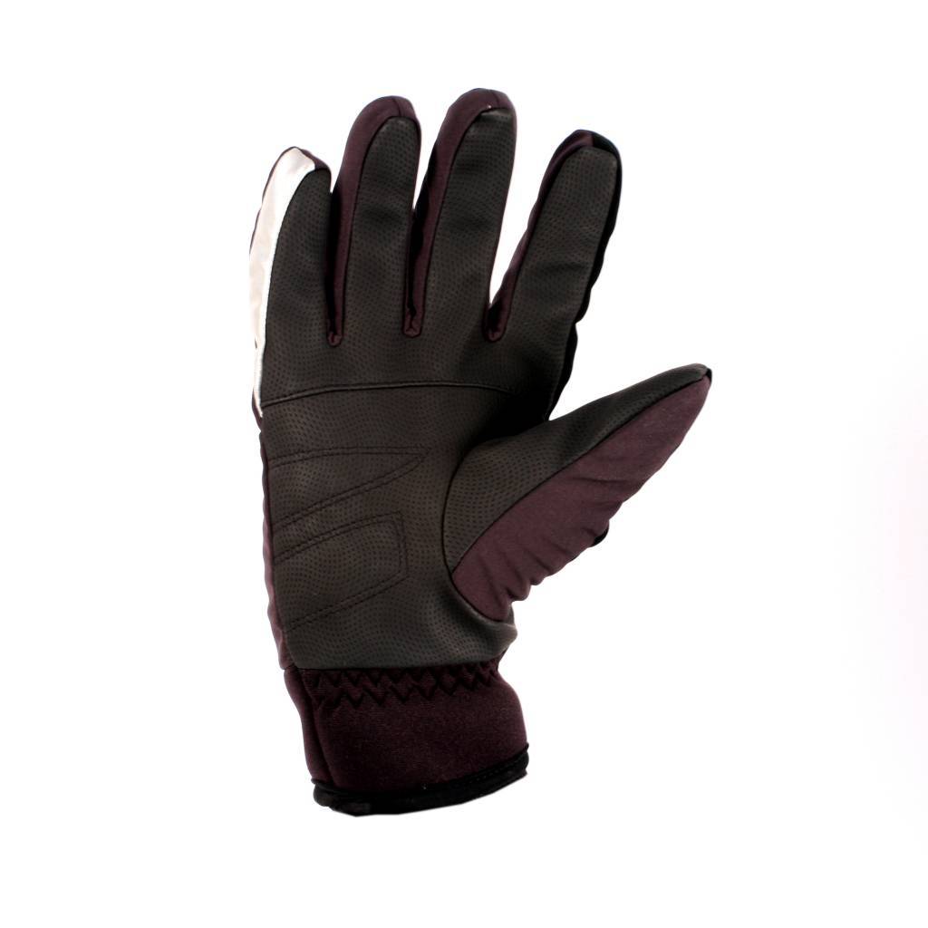 NBG-07 Guantes de esquí de invierno, softshell, negros
