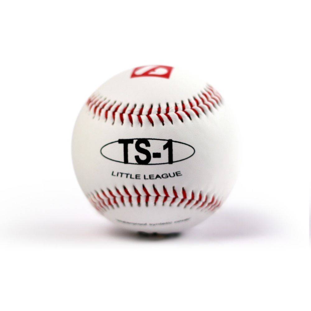 TS-1 Pelota de béisbol, para la entrenamiento, 9'', blanca, 2 unidades