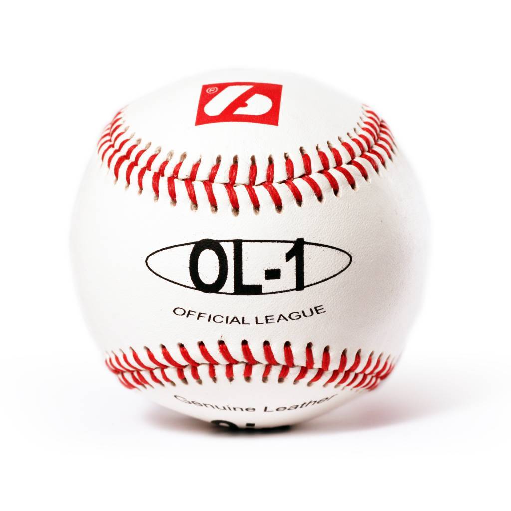OL-1 Pelota de béisbol, competición, 9'', blanco, 2 unidades