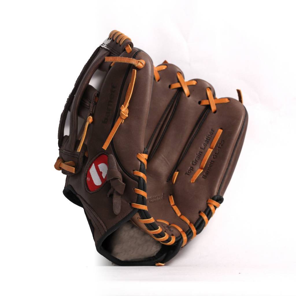 GL-125 Guante de beisbol de competición, cuero, outfield 12,5, marrón