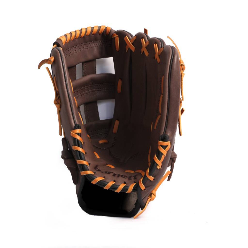 GL-125 Guante de beisbol de competición, cuero, outfield 12,5, marrón