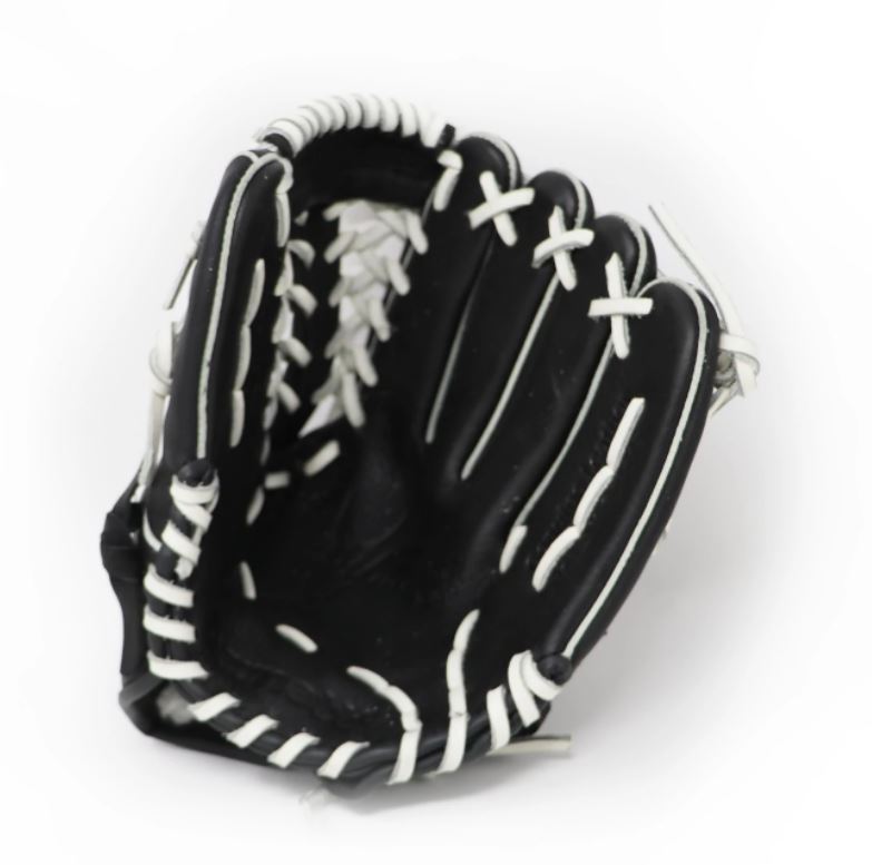 GL-115 Guante de béisbol cuero de competición infield 11.5, Negro