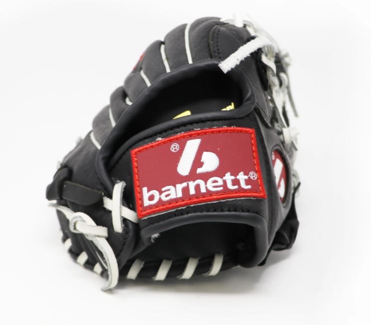 GL-115 Guante de béisbol cuero de competición infield 11.5, Negro