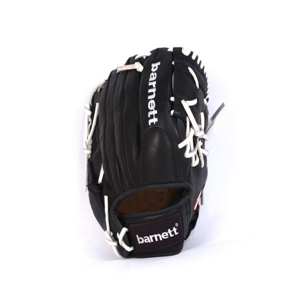 GL-125 Guante de beisbol de competición cuero 12,5, negro