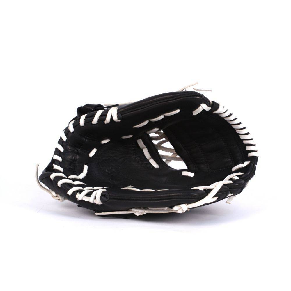 GL-125 Guante de beisbol de competición cuero 12,5, negro