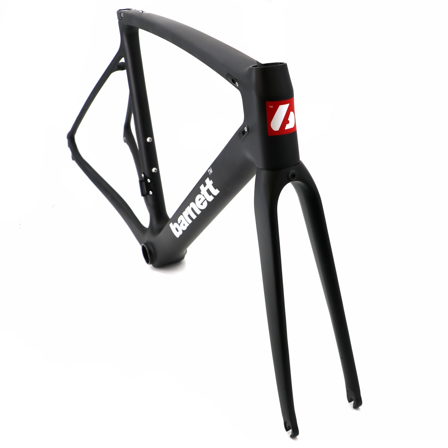 BRC-01 Cuadro de bicicleta de carbono, Blanco, Negro