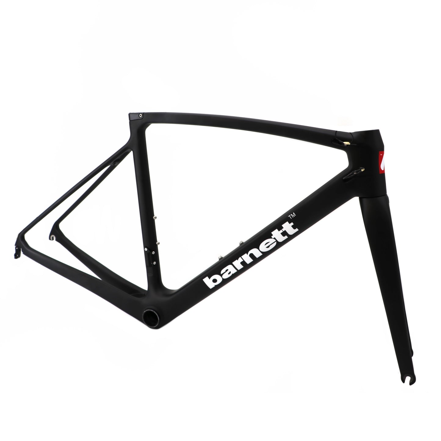 BRC-01 Cuadro de bicicleta de carbono, Blanco, Negro