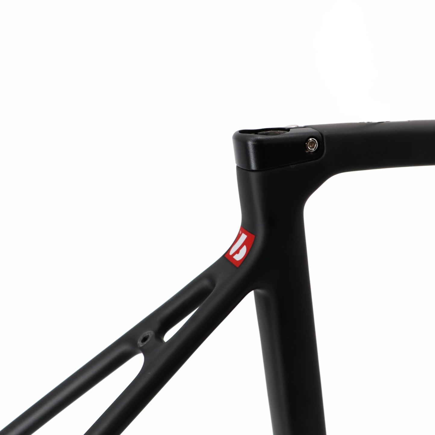 BRC-01 Cuadro de bicicleta de carbono, Blanco, Negro