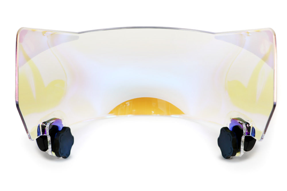 Visera dura REVE ER098 para casco Speed Flex, Azul