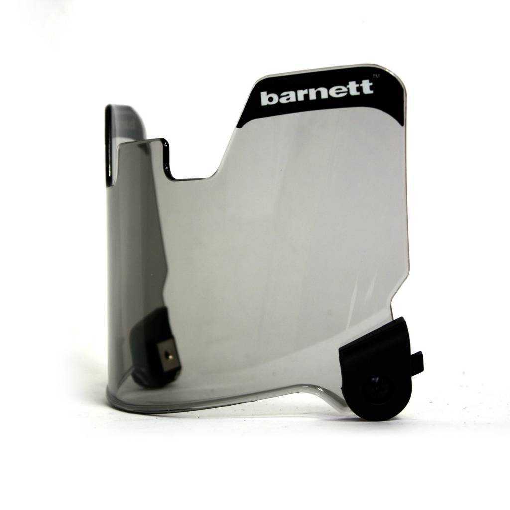 Paquete de 2 Barnett Football Eyeshields/Protección Ocular (Transparente + Smoke)