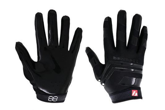 FRG-03 Guantes de fútbol americano, receptor, Negros