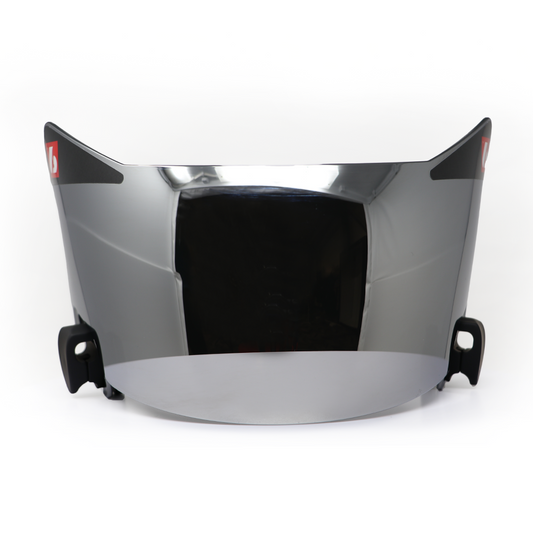 Visera dura REVE ER098 para casco Speed Flex, Cromo