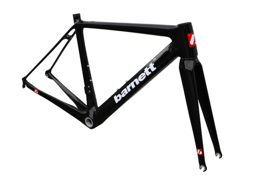 BRC-GLOSSY Cuadro de bicicleta de carbono, Negro, Blanco