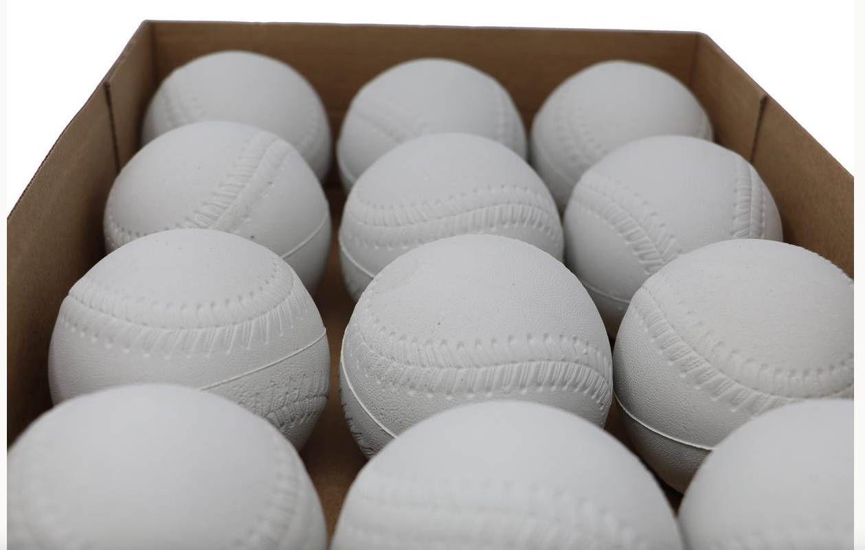 A-119 pelotas de béisbol para máquina de lanzar, tamaño 9 ', Blanco, 12 piezas