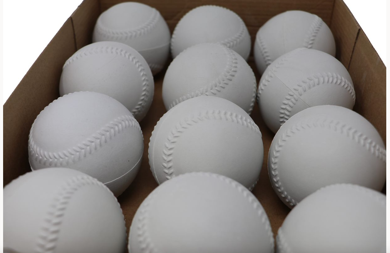A-122 pelotas de béisbol para máquina de lanzar, tamaño 9 ', Blanco, 12 piezas