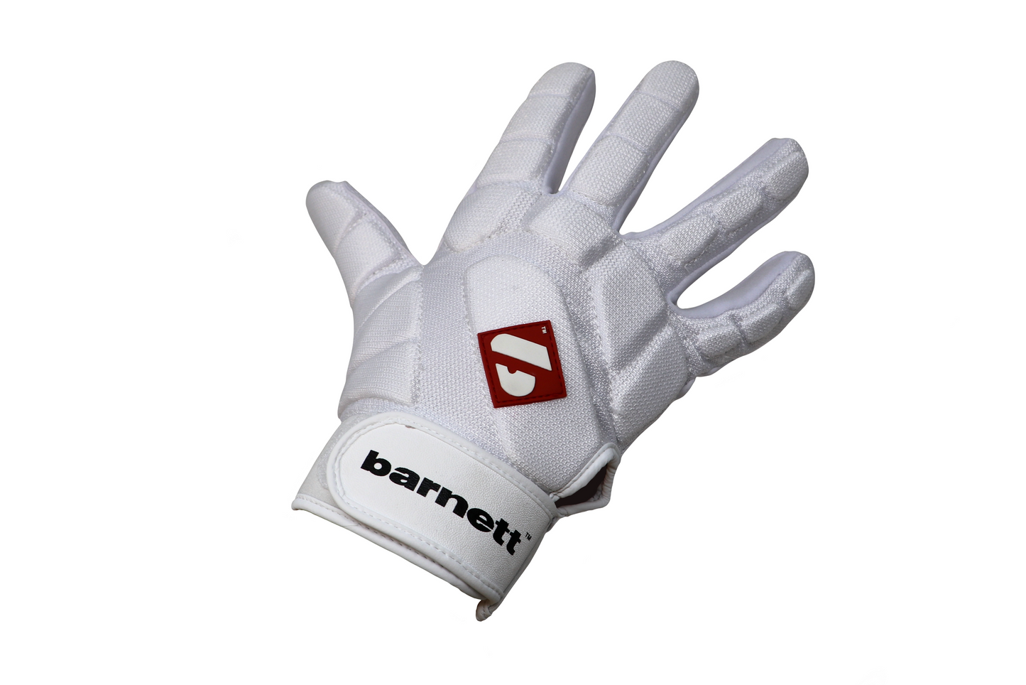 FKG-03 Guantes de fútbol americano de alto nivel, linebacker, LB,RB,TE, Blanco