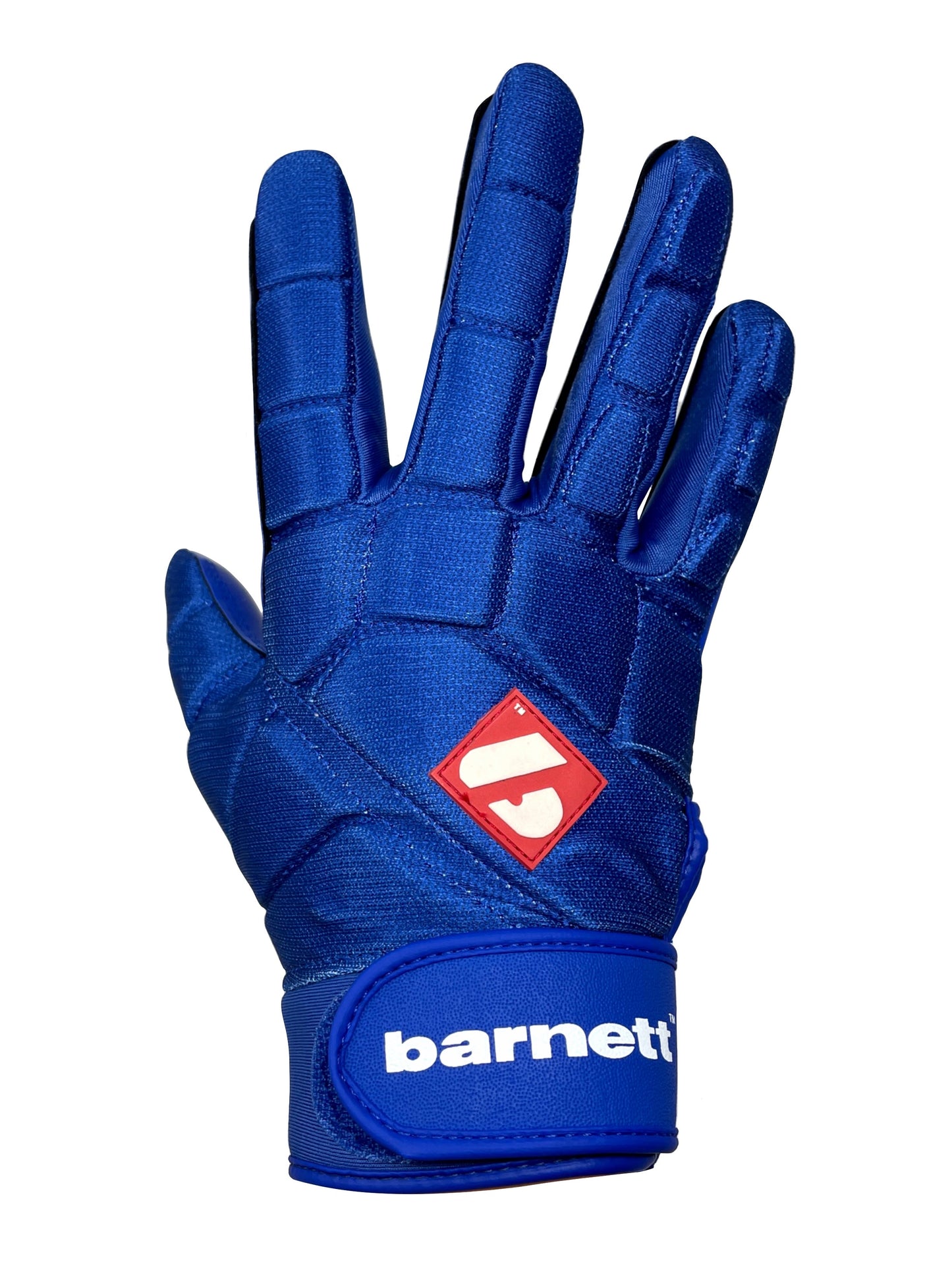 FKG-03 Guantes de apoyador profesional de fútbol americano, LB, RB, TE Azul